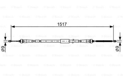 Bosch 1987482639 Fren Teli