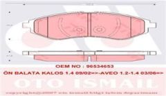 Trw Gdb3330 Fren Balatası Ön Aveo T250 T255 2005 Sonrası Kalos 02-