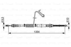 Bosch 1987482711 Fren Teli