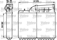 VALEO 883982 KALORIFER RADYATÖRÜ BMW E34 88-97