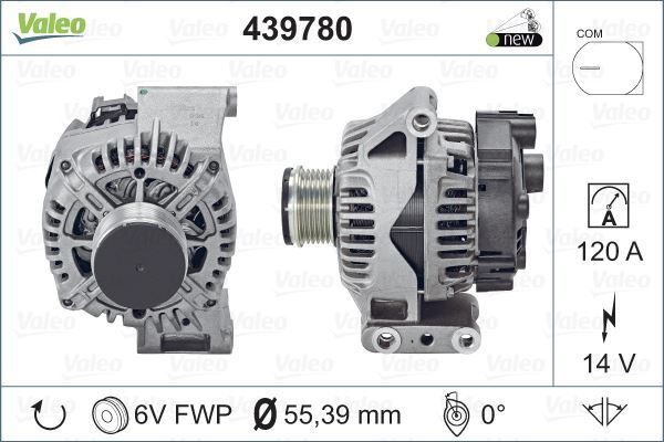 Valeo 439780 Marş Motoru Egea