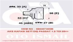 Gkn 303409 Aks Kafası Dış Passat 1.9 Tdı Ajm Avb