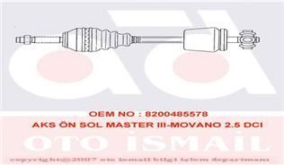 Gkn 303505 Aks Sol Absli Master Iı / Movano 2.5 Dcı