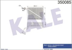 Kale 350085 Evaporatör A4-Passat -Super B