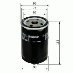Bosch 451203087 Yağ Filtresi Transporter T4 90-03 Lt28-35 82-96 2