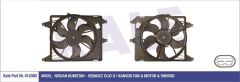 Kale 414300 Fan Motoru Clıo Iı Kangoo Megane I Davlumbazlı 320W-3