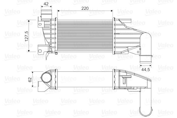 VALEO 818555 TURBO RADYATÖRÜ ASTRA
