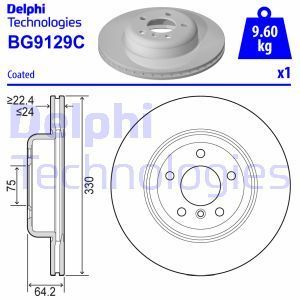 Delphi Bg9129C Fren Diski Ön Bmw 5 F10 F11 10-