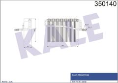 Kale 350140 Evaporatör P306