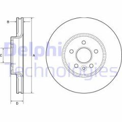Delphi Bg9184C Fren Aynası Ön Teklı Paket Mondeo V Turnıer 1.0/1.