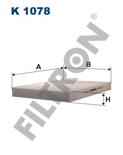 Filtron K1078 Polen Filtresi A4-A6 1.8-1.8T-2.0-2.0Tdı-2.4-2.5Tdı