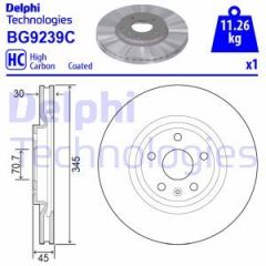 Delphi Bg9239C Fren Aynası Ön Teklı Paket Insıgnıa B 1.5/1.6 Cdtı