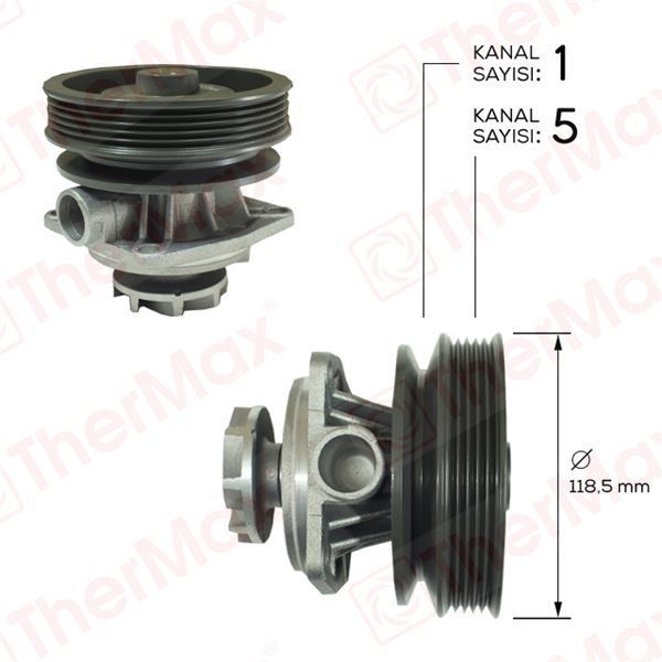 Thermax T01.111 Thermax Devirdaim Tempra Tıpo Uno Slx Pa552