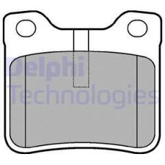 Delphi Lp991 Fren Balatası Arka Peugeot 406. 607 96