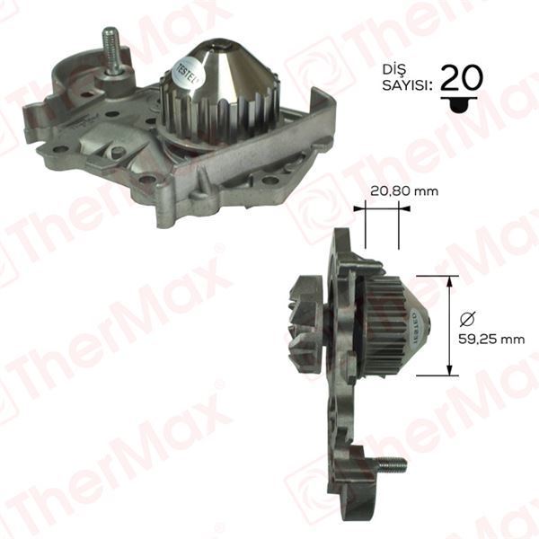 Thermax T01.120 Thermax Devirdaim Megane R19 1.6 Enj Clıo Symol 1