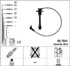 Ngk 9616 Buji Kablosu Corolla 93-98 Ae101 4Afe   1,6 Enj.-16V