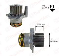 Thermax T01.163 Thermax Devirdaim Caddy Iıı Golf V Jetta Iıı Pass