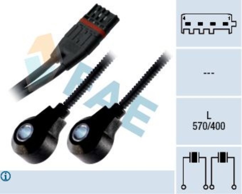 Fae 60224 Vuruntu Sensörü E81-E82-E87-E88-F20-F20 Lci-F21-F21 Lci