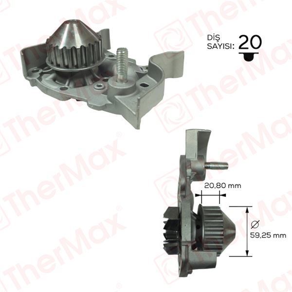 Thermax T01.176 Thermax Devirdaim Kangoo 97-Clıo Iı 98-05 Megane