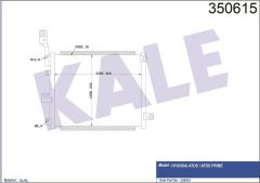 Kale 350615 Klima Radyatörü Al Al Atos Atos Prıme
