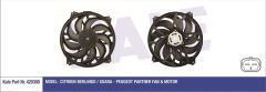Kale 420300 Fan Motoru Partner / Xsara Berlıngo 350W-385Mm