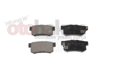 BluePrint Adh24250 Fren Balatası Arka Accord 90-98 Cıvıc Vtec 01