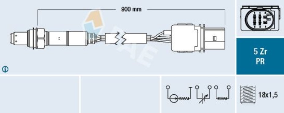 Fae 75092 Oksijen/Lambda Sensörü A13Dtj Corsa D