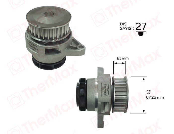 Thermax T01.194 Thermax Devirdaim Golf Iıı Polo Cordoba Ibıza 1.6