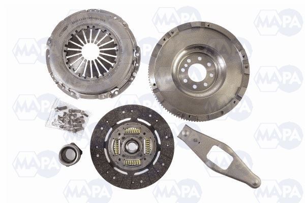 Mapa 255020 Debriyaj Seti + Volan + Rulman Transıt 2000 Sonrası 2.4 Td