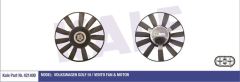 Kale 421400 Fan Motoru Golf Iıı Vento Davlumbazlı 120W 303Mm