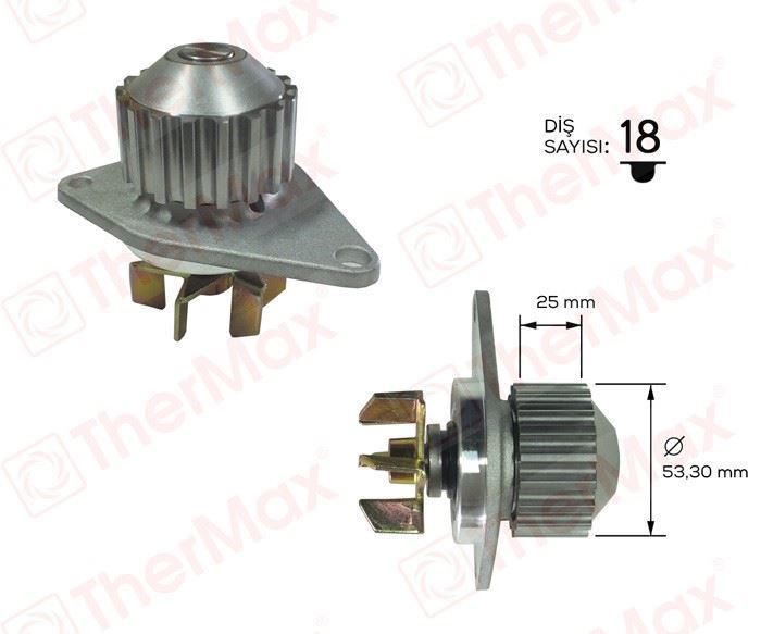 Thermax T01.224 Thermax Devirdaim 206 207 1007 Partner Berlıngo C