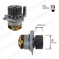 Thermax T01.225 Thermax Devirdaim Bora 98-01 Golf Iv Caddy Iı Oct