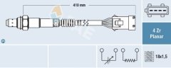 Fae 77282 Lambda Sensörü 1998 Sonrası Pt.206-207-306-307-1007 1.4-1.6 16V