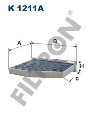 Filtron K1211A Kabin Filtresi Vw Golf Vı / Golf Plus (5K1/5. Aj5.