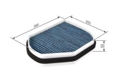 Bosch 986628505 Antı Alerjı Polen Filtresi
