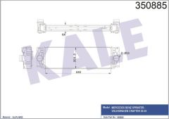 Kale 350885 Intercooler Crafter Sprınter 30 35