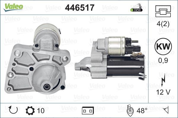 Valeo 446517 Marş Motoru Mını Cooper Clubman 1.6 08-14