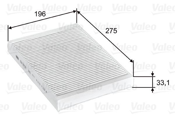 VALEO 715597 POLEN FİLTRESİ S80 08-- V70 07- / DISCOVERY SPORT 14