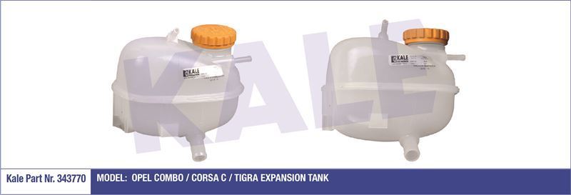 Kale 343770 Radyatör Yedek Su Deposu Corsa C Combo Tıgra 1.3 Cdtı