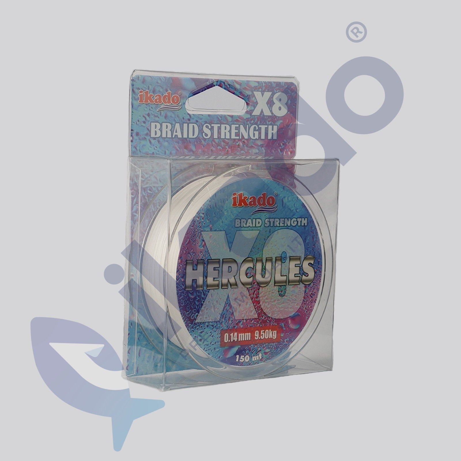 İKADO HERCULES 8X 150MT İP MİSİNA ( BEYAZ )
