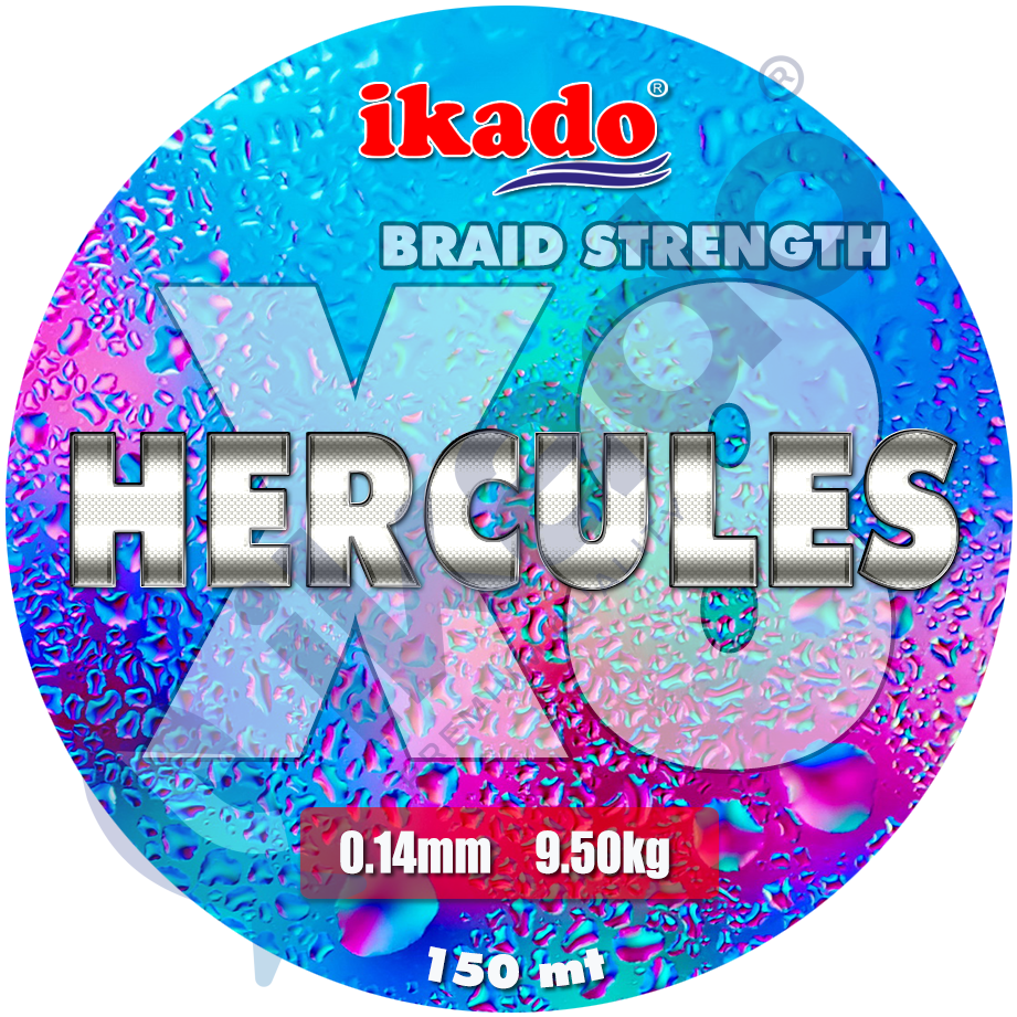 İKADO HERCULES 8X 300 MT İP MİSİNA - MULTICOLOR