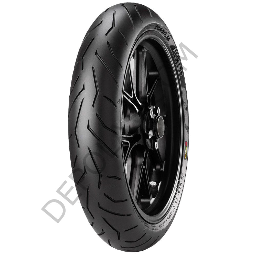 Pirelli Diablo Rosso II 100/80R17 52H (R) Ön Motosiklet Lastiği