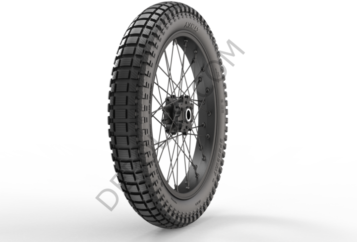 Anlas Speedway 3.75-19 M/C 61P NHS TT (SW003-UK) Arka Motosiklet Lastiği