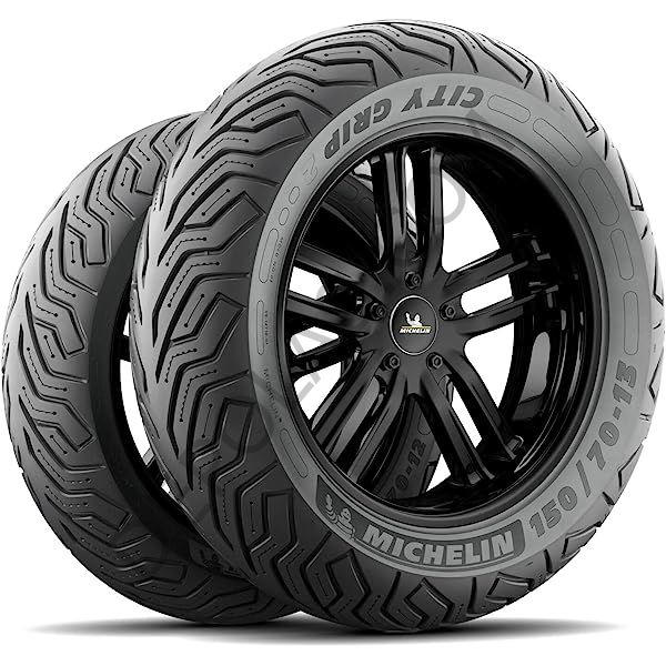 Michelin City Grip 2 Ön 100/80-10 53L Arka 120/70-10 54L Takım Motosiklet Lastikleri