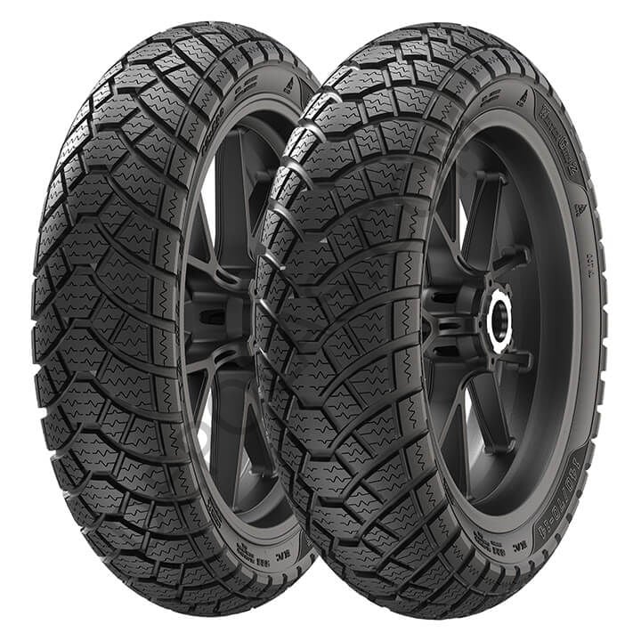 Anlas Winter Grip 2 (SC 500) Ön 90/90-12 | Arka 3.50-10 Takım Motosiklet Lastikleri