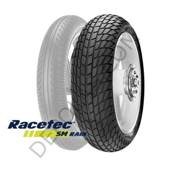 Metzeler Racetec SM Rain 165/55R17 NHS Arka Motosiklet Lastiği