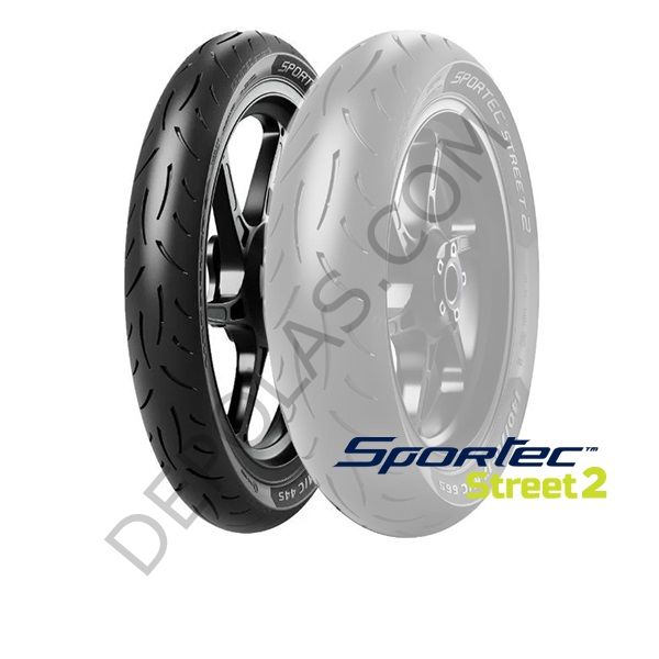 Metzeler Sportec Street 2 80/90-14 40S Ön/Arka Motosiklet Lastiği