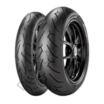 Pirelli Diablo Rosso II Ön 120/70-17 | Arka 180/55-17 Takım Motosiklet Lastikleri