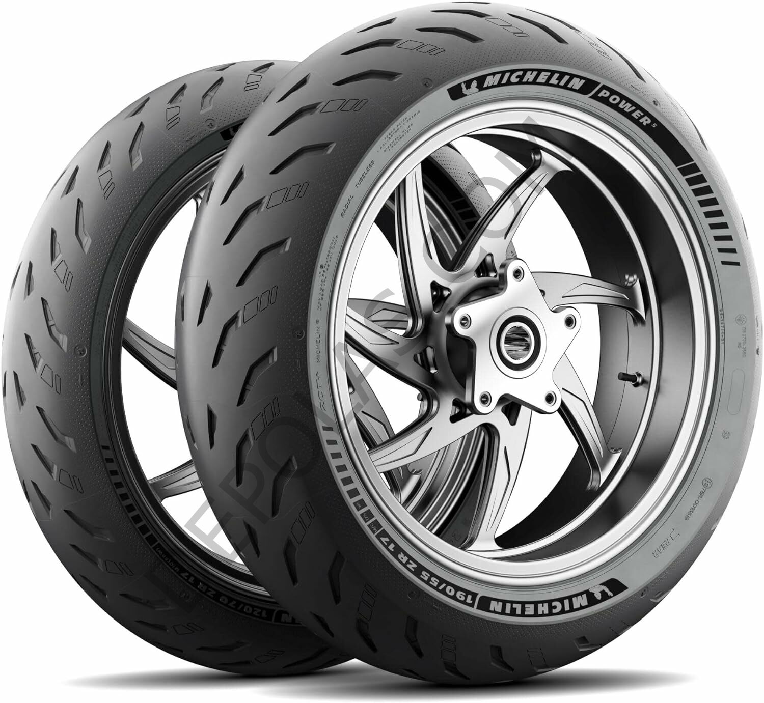 Michelin Power 5 Ön 120/70-17 | Arka 190/50-17 Takım Motosiklet Lastikleri