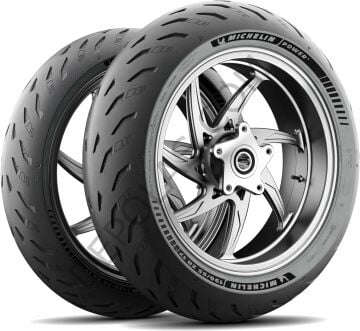 Michelin Power 5 Ön 120/70-17 | Arka 190/50-17 Takım Motosiklet Lastikleri